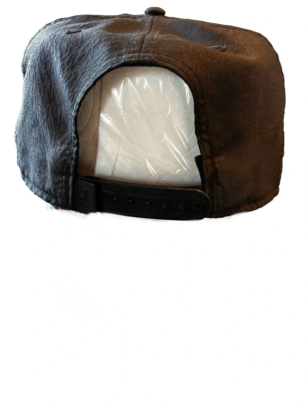 Jordan Jumpman Ingot Elephant Print Black Gold Snapback Hat